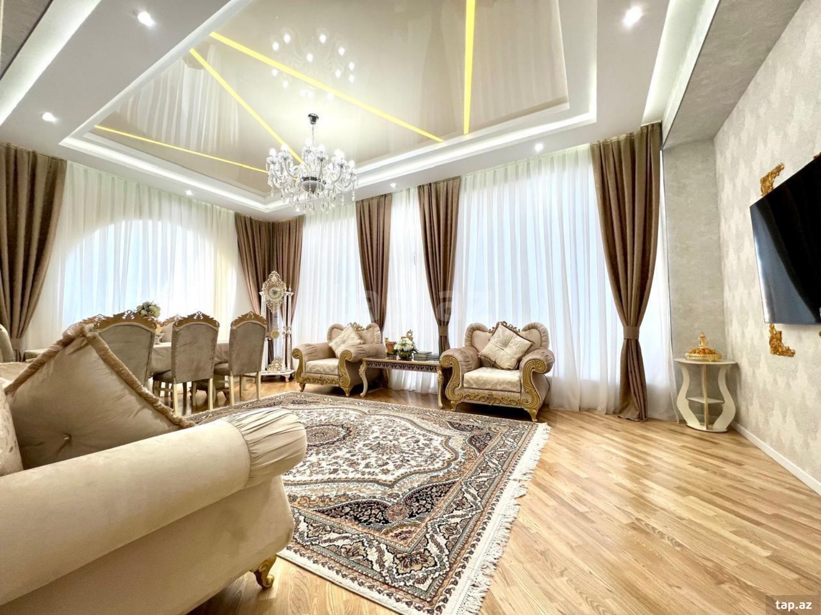 5-otaqlı yeni tikili, H.Aslanov m., 500 m²