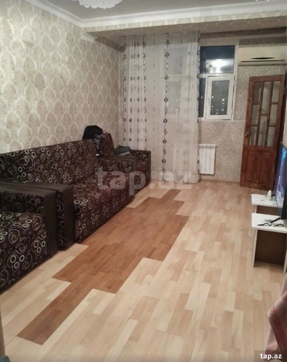2-otaqlı mənzil kirayə verilir, Nərimanov r., 65 m²
