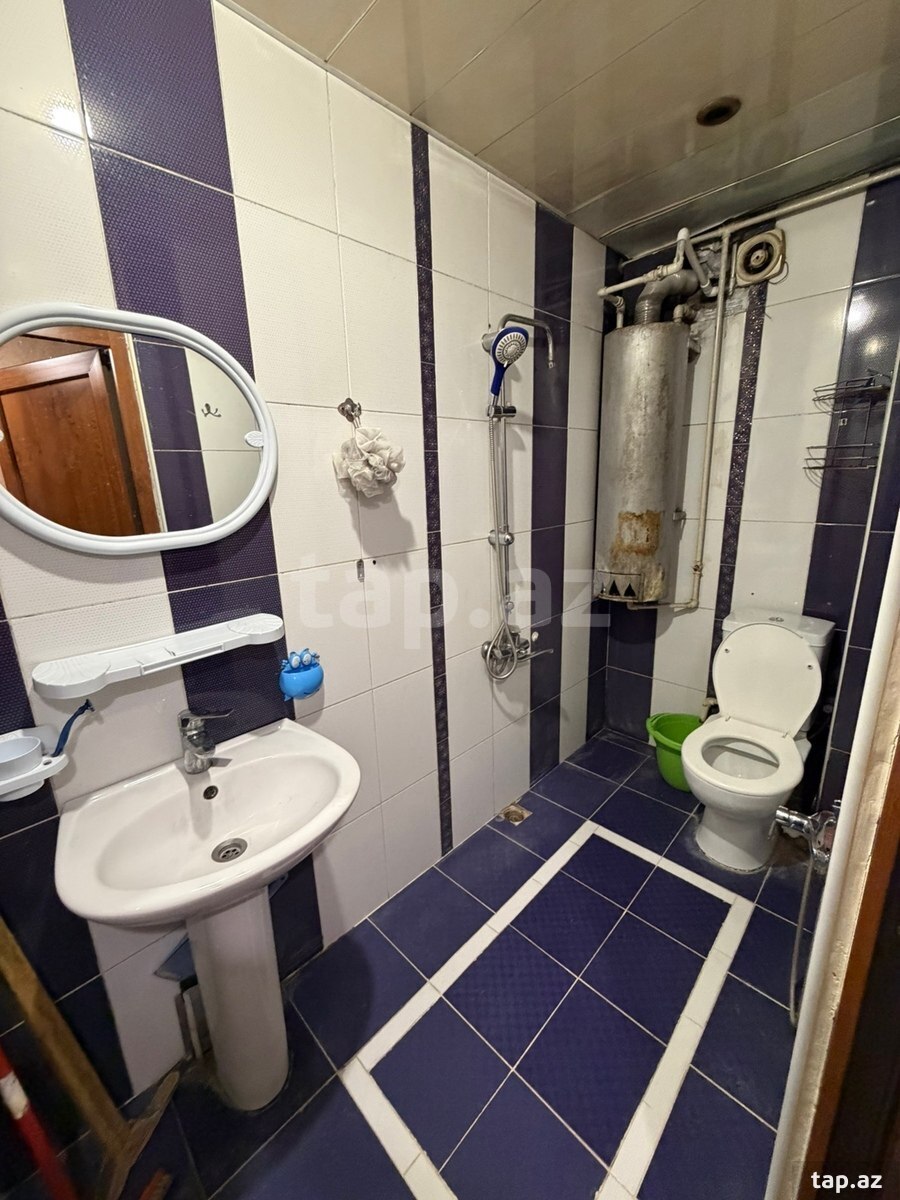 2-otaqlı mənzil kirayə verilir, Gəncə ş., 46 m² (10)
