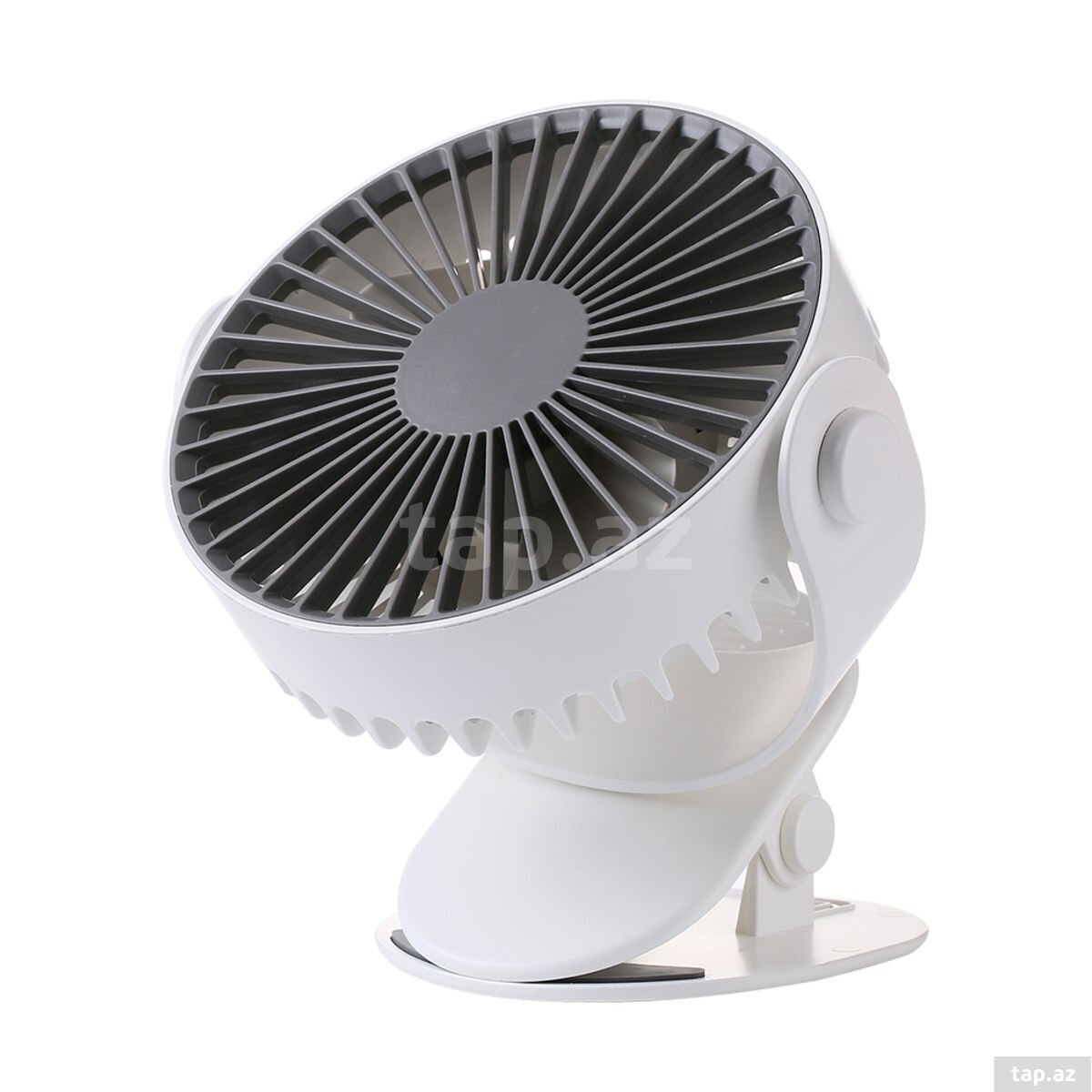 Portativ Mini Klipsli Ventilyator USB Şarjlı 15sm 3 pərli (10)