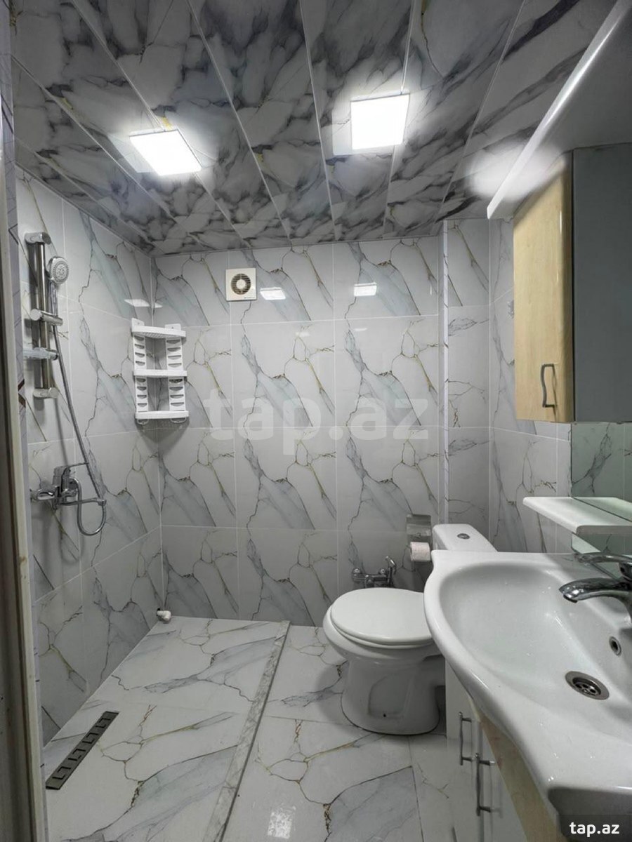 2-otaqlı mənzil kirayə verilir, İnşaatçılar m., 55 m² (8)