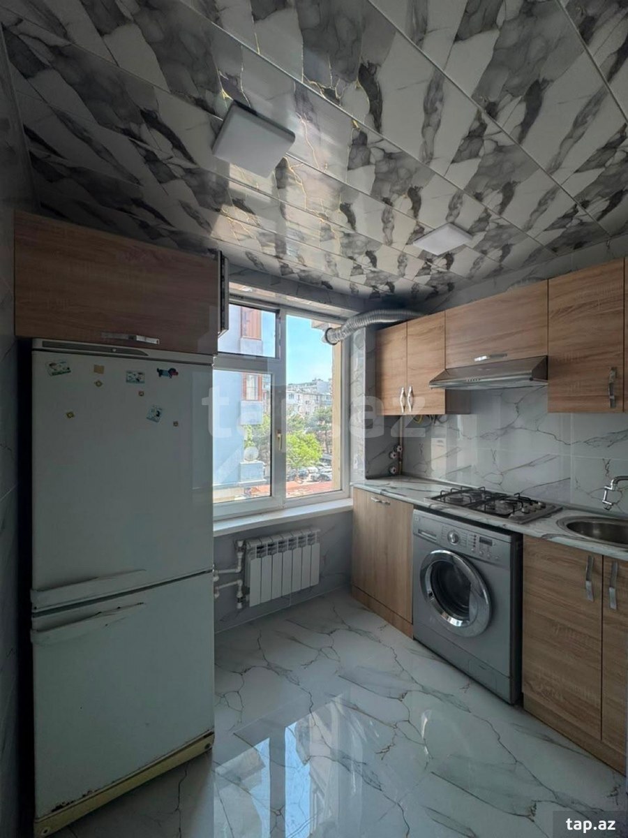 2-otaqlı mənzil kirayə verilir, İnşaatçılar m., 55 m² (6)