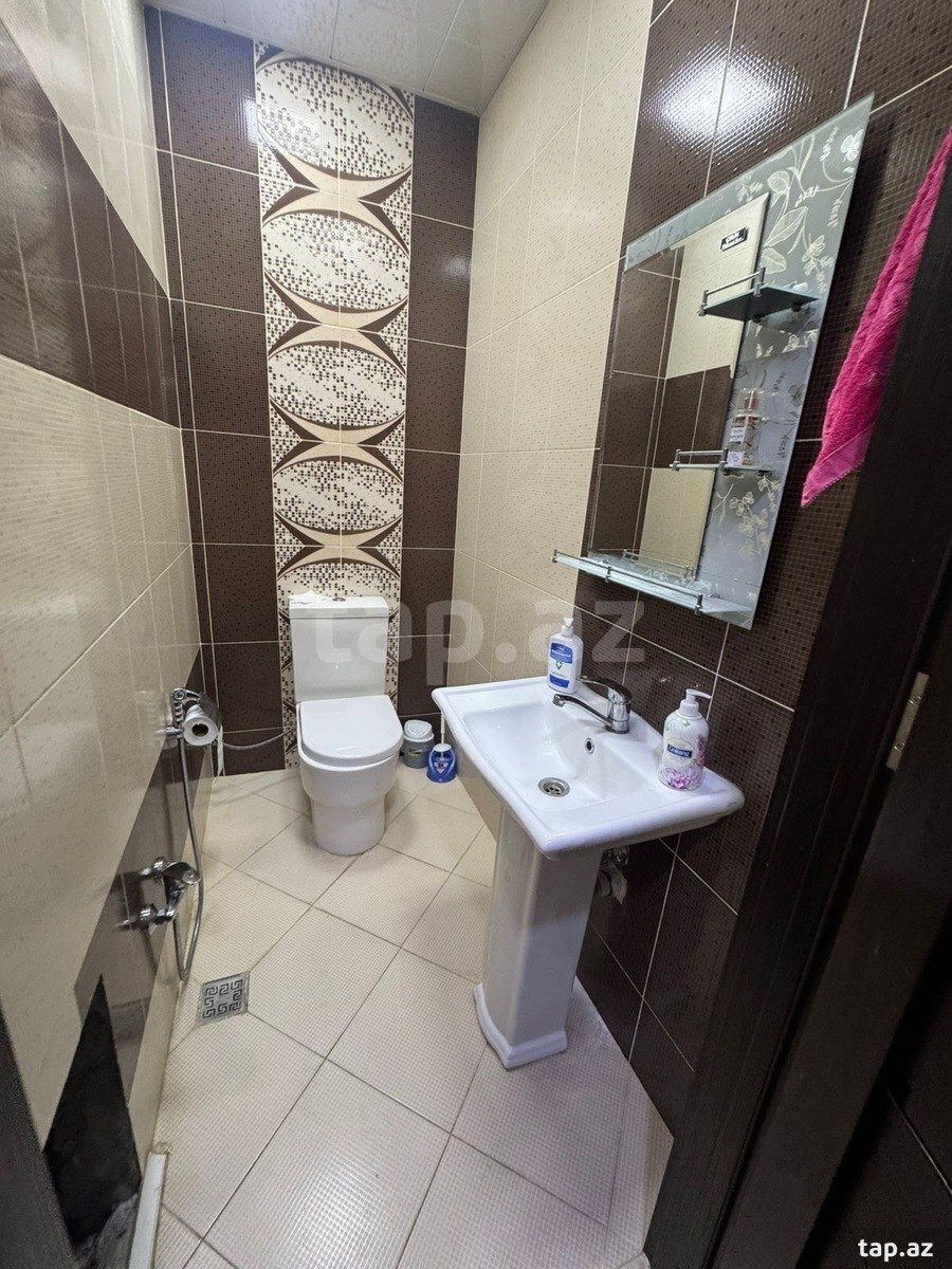 3-otaqlı yeni tikili kirayə verilir, 8 Noyabr m., 84 m² (16)