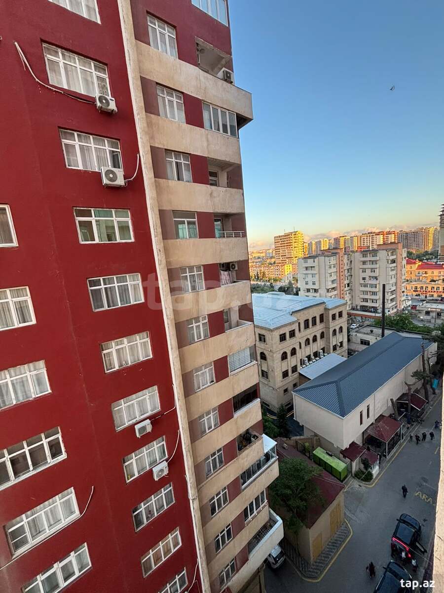 2-otaqlı yeni tikili kirayə verilir, Q.Qarayev m., 75 m² (10)