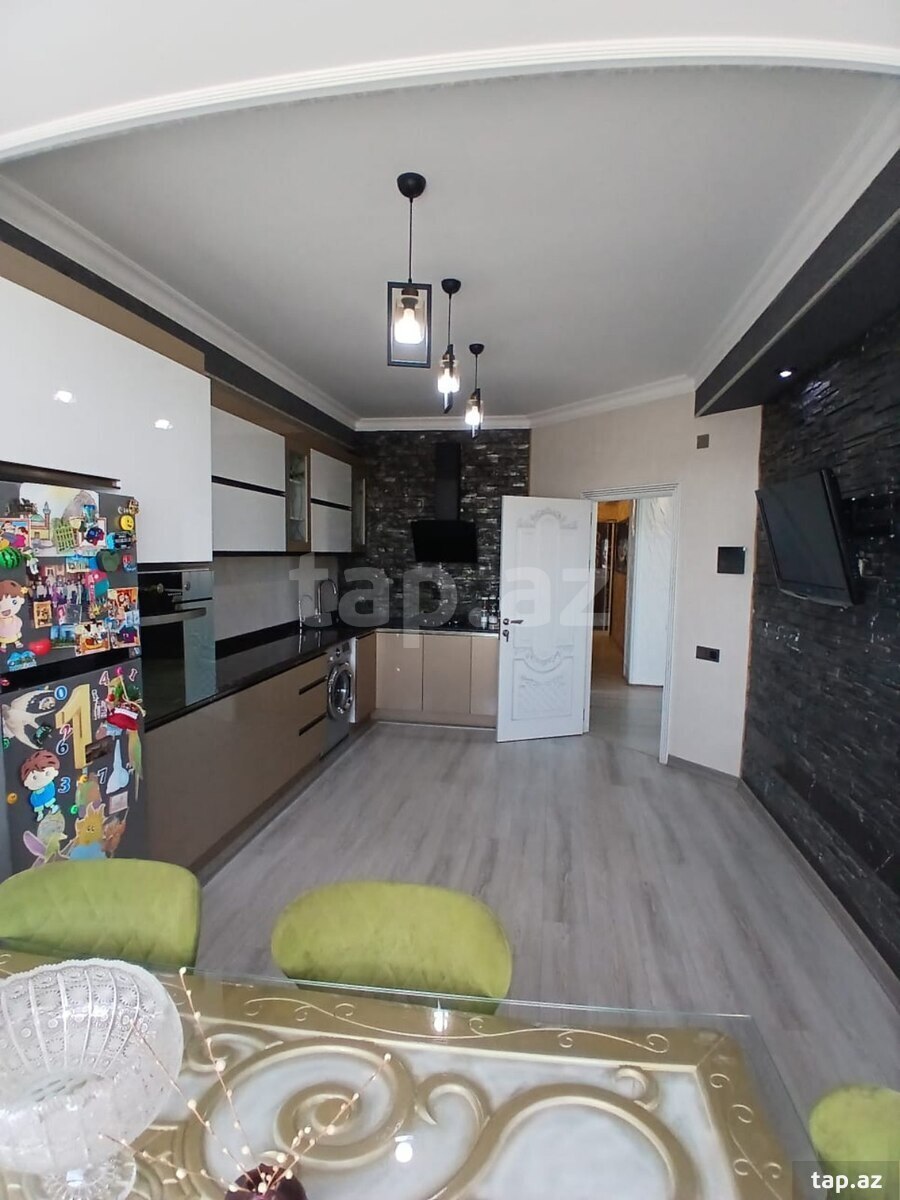 3-otaqlı yeni tikili kirayə verilir, 5-ci mkr., 94.2 m² (3)