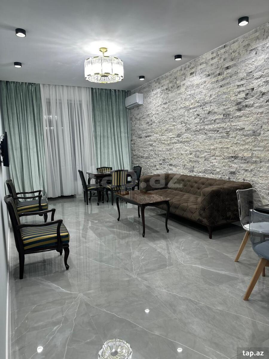 2-otaqlı yeni tikili, Gənclik m., 73 m²