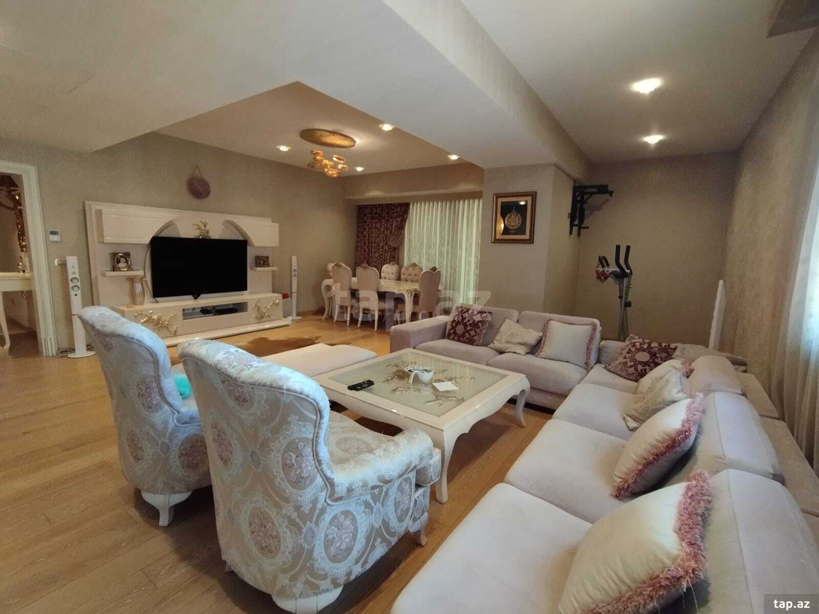 4-otaqlı yeni tikili kirayə verilir, Neftçilər pr., 200 m²