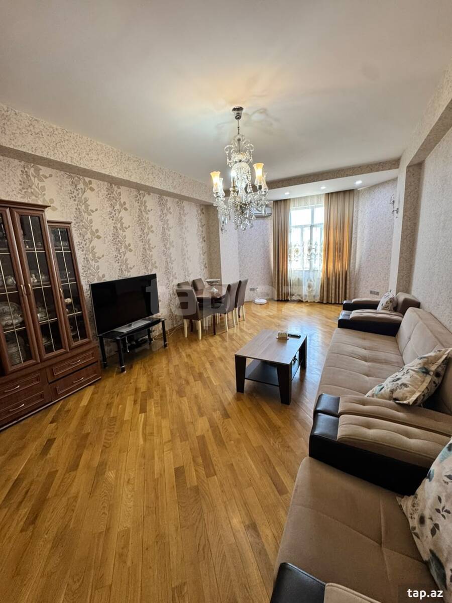 3-otaqlı yeni tikili, Mir Cəlal küç., 105 m² (2)