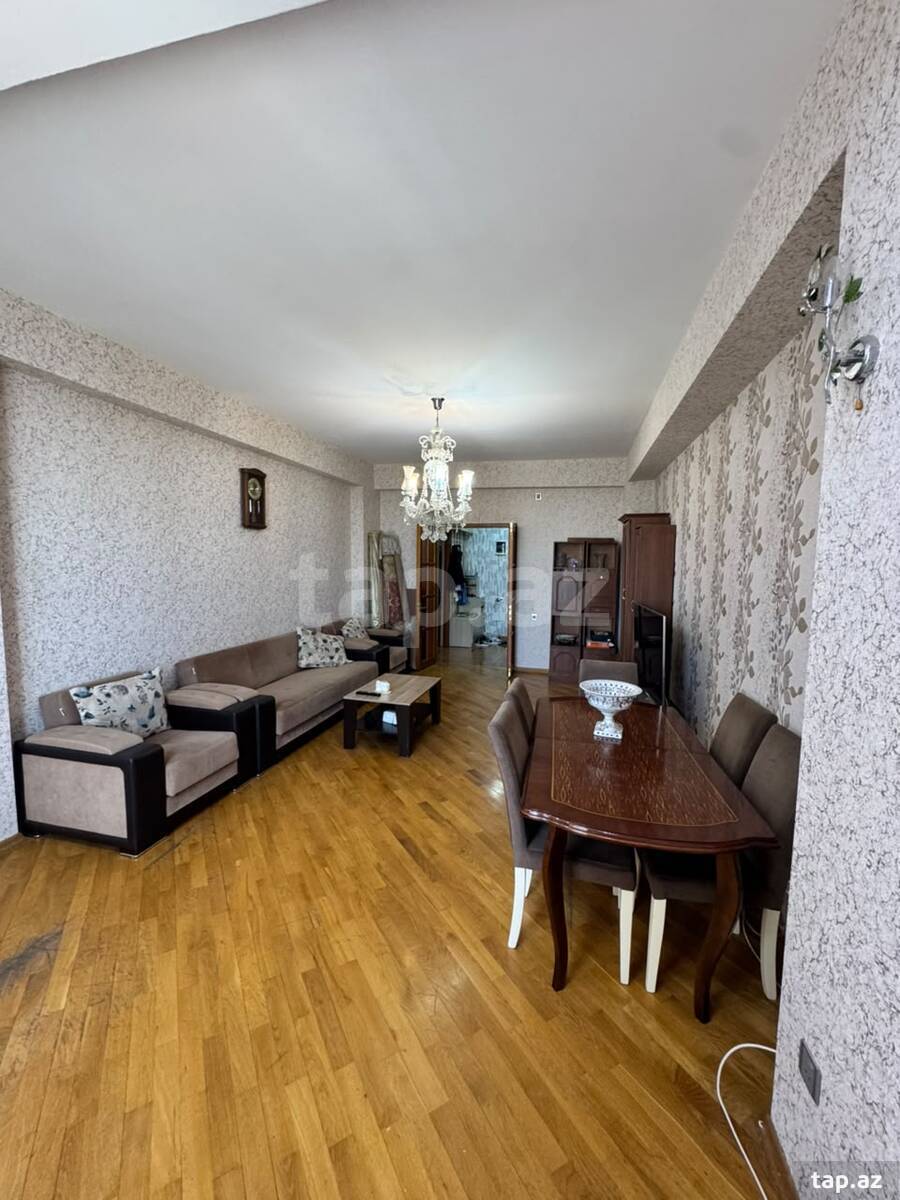 3-otaqlı yeni tikili, Mir Cəlal küç., 105 m²