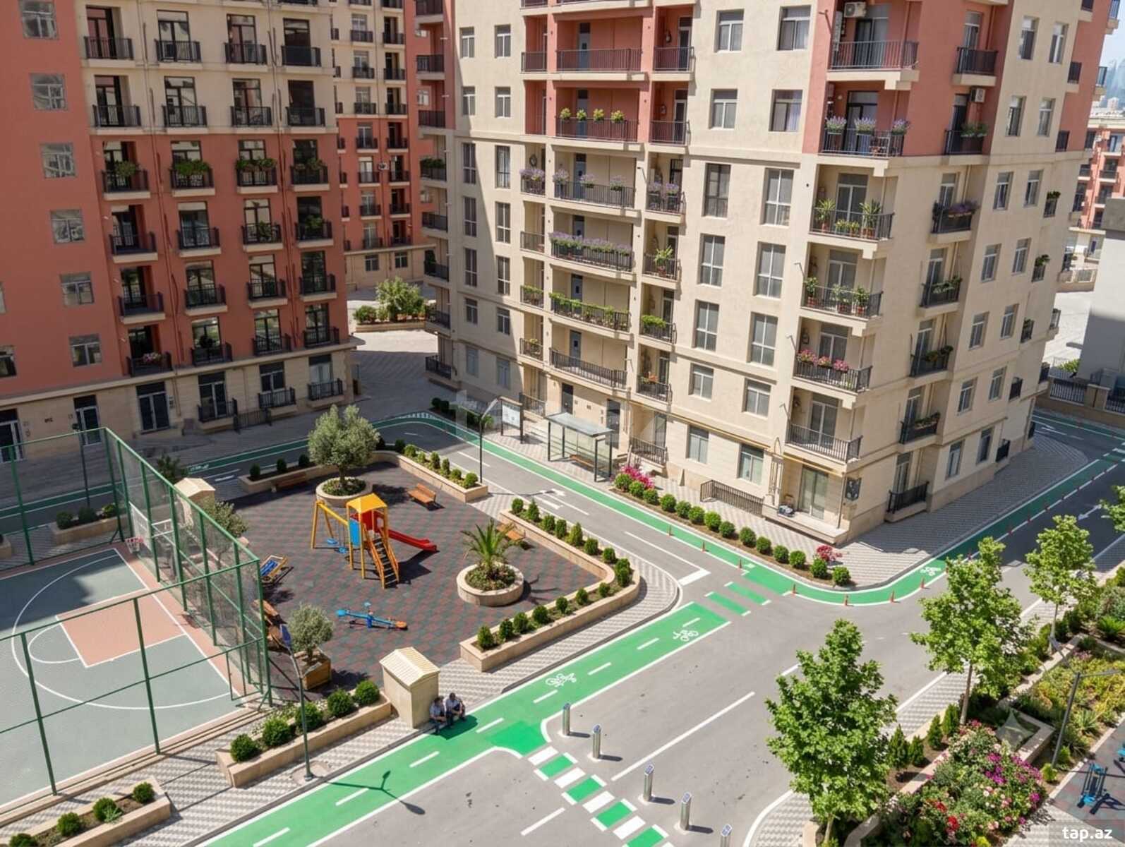 3-otaqlı yeni tikili kirayə verilir, Dərnəgül m., 85 m² (17)
