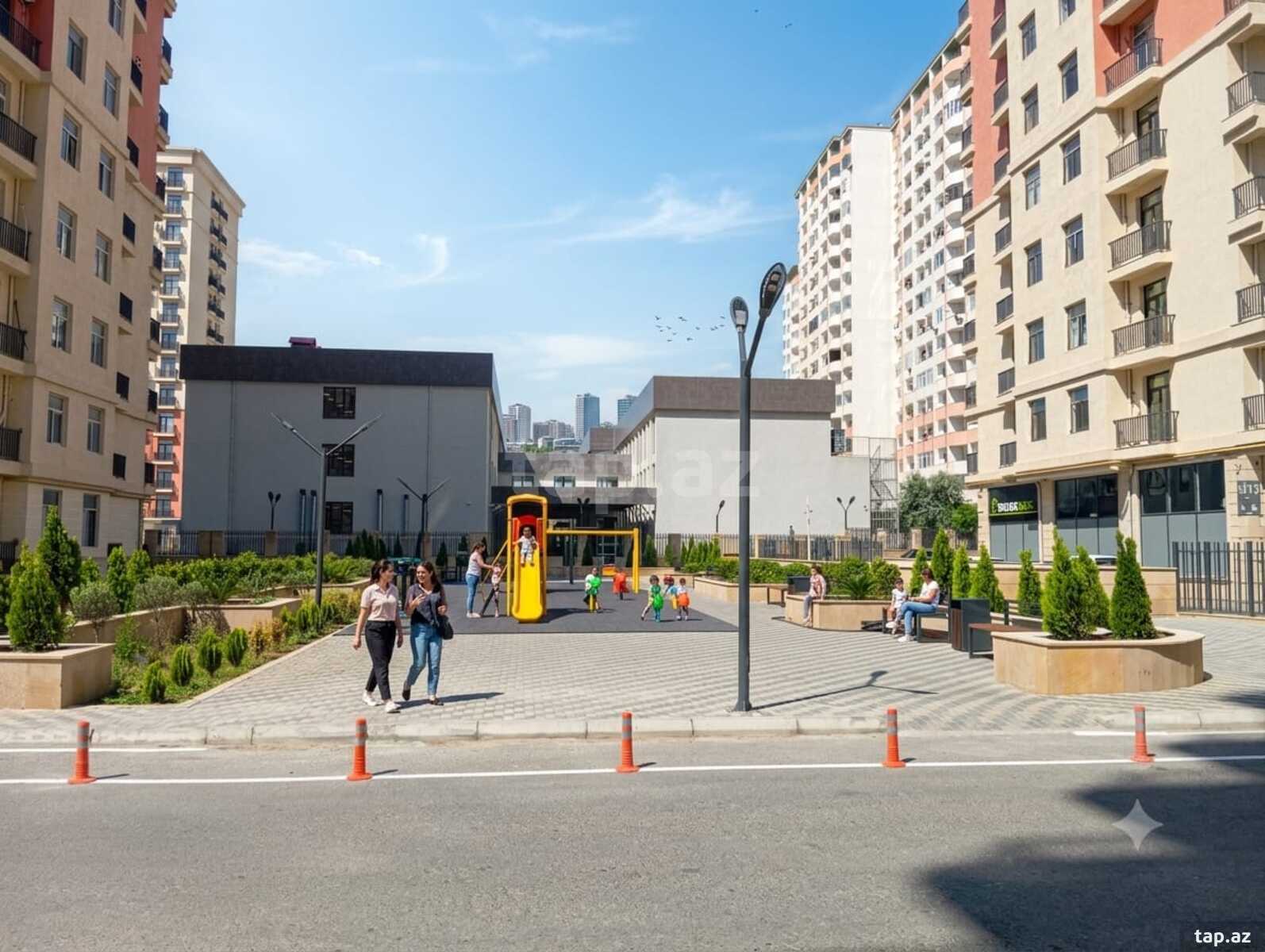 3-otaqlı yeni tikili kirayə verilir, Dərnəgül m., 85 m² (19)