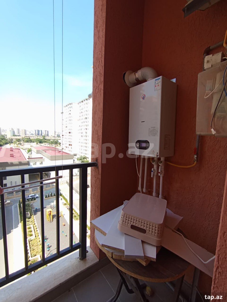 3-otaqlı yeni tikili kirayə verilir, Dərnəgül m., 85 m² (16)