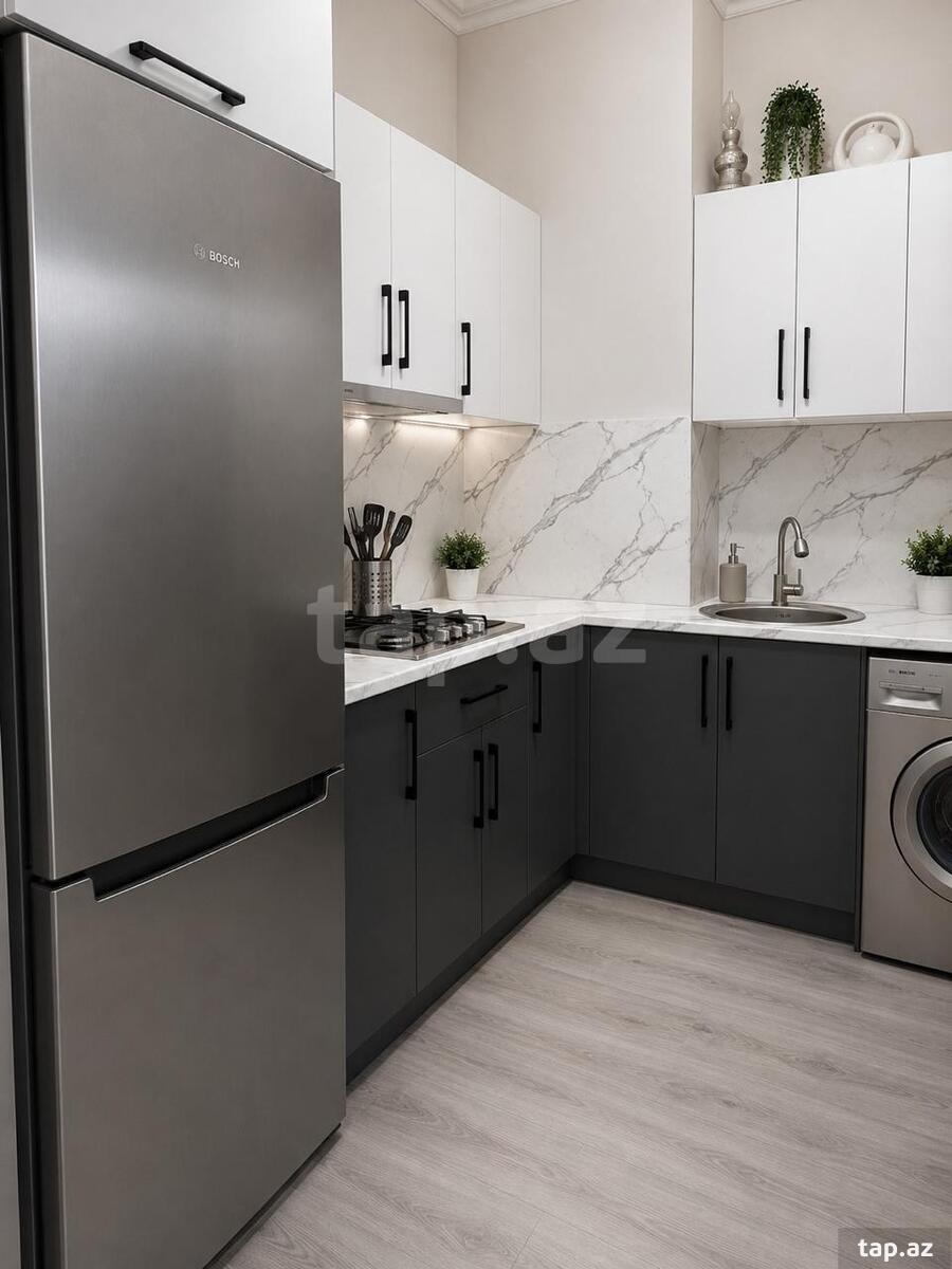 2-otaqlı yeni tikili, Həsən bəy Zərdabi küç., 50 m² (6)