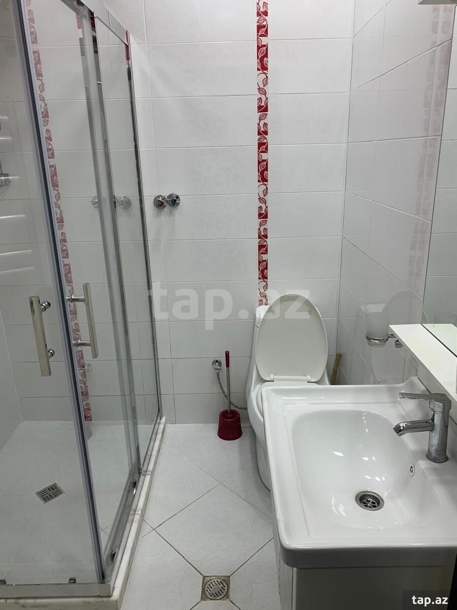 2-otaqlı yeni tikili kirayə verilir, Nizami m., 70 m² (15)
