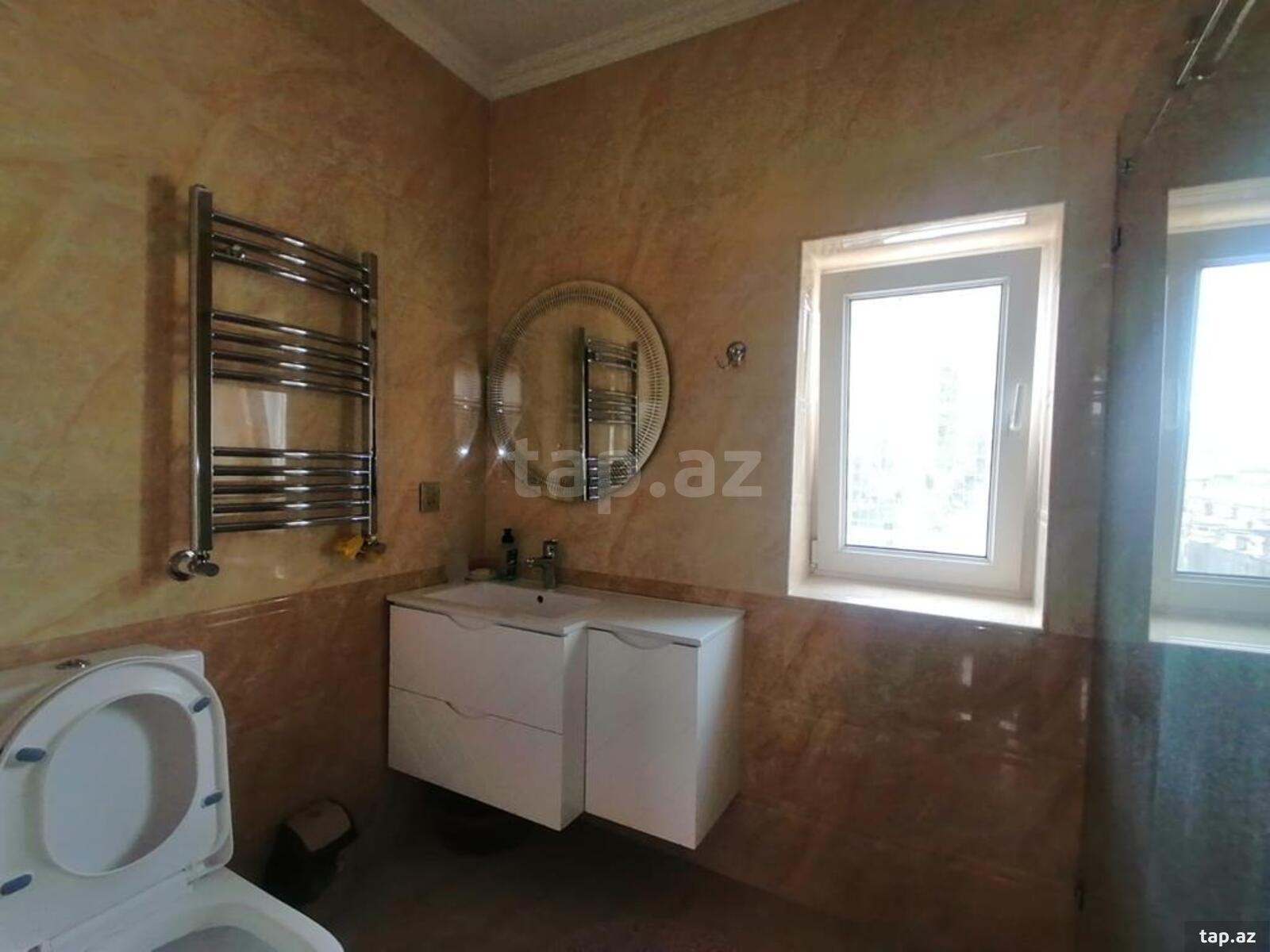 2-otaqlı mənzil kirayə verilir, Sahil m., 79 m² (25)