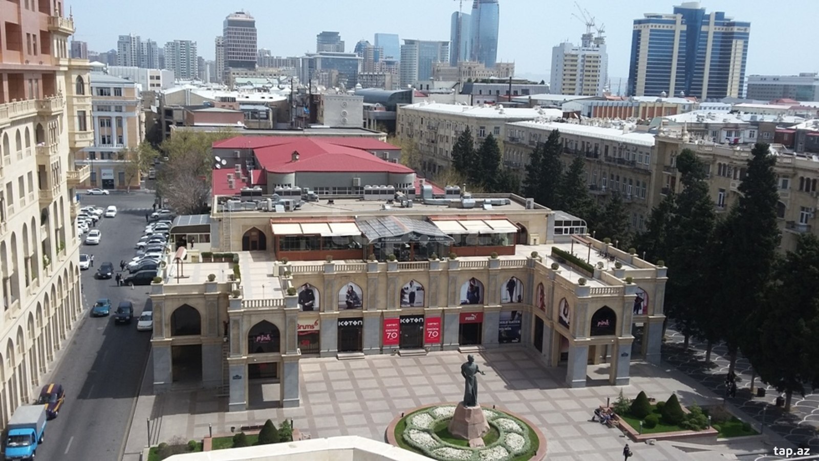2-otaqlı mənzil kirayə verilir, Sahil m., 79 m² (27)