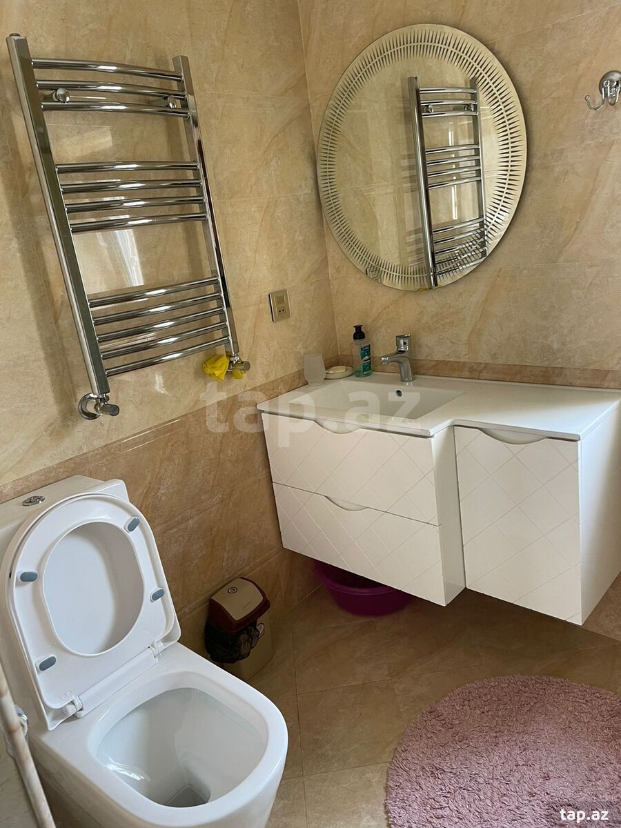 2-otaqlı mənzil kirayə verilir, Sahil m., 79 m² (10)
