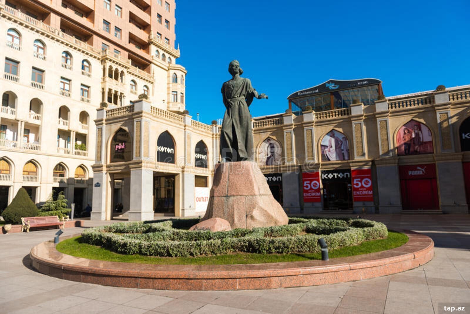 2-otaqlı mənzil kirayə verilir, Sahil m., 79 m² (30)