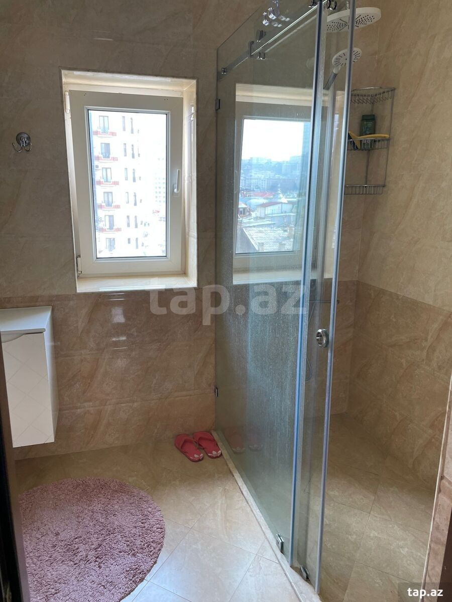 2-otaqlı mənzil kirayə verilir, Sahil m., 79 m² (23)