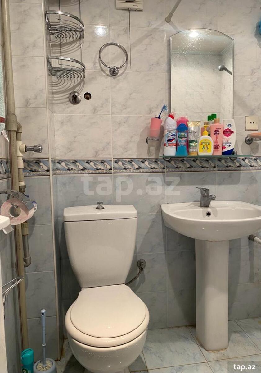 2-otaqlı mənzil kirayə verilir, Nərimanov r., 60 m² (10)