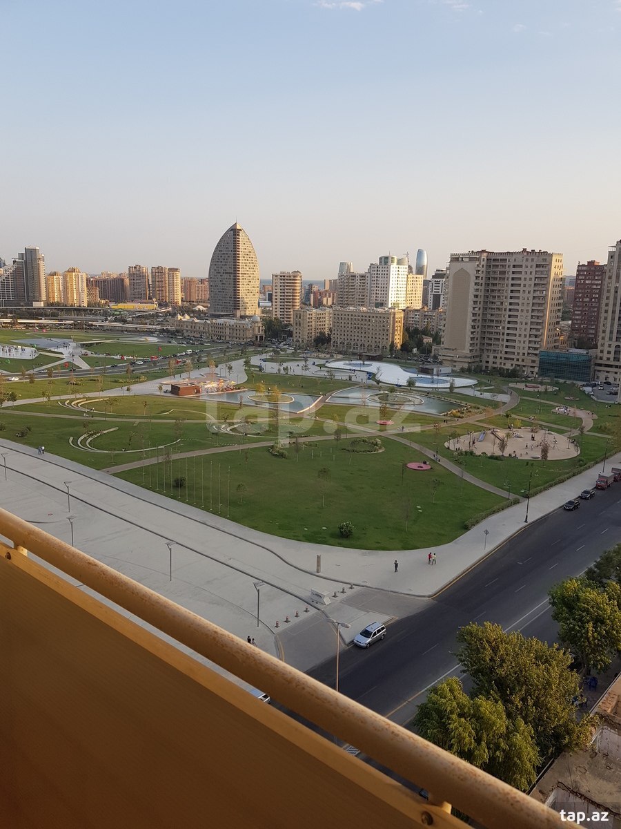 2-otaqlı yeni tikili kirayə verilir, N.Nərimanov m., 95 m²