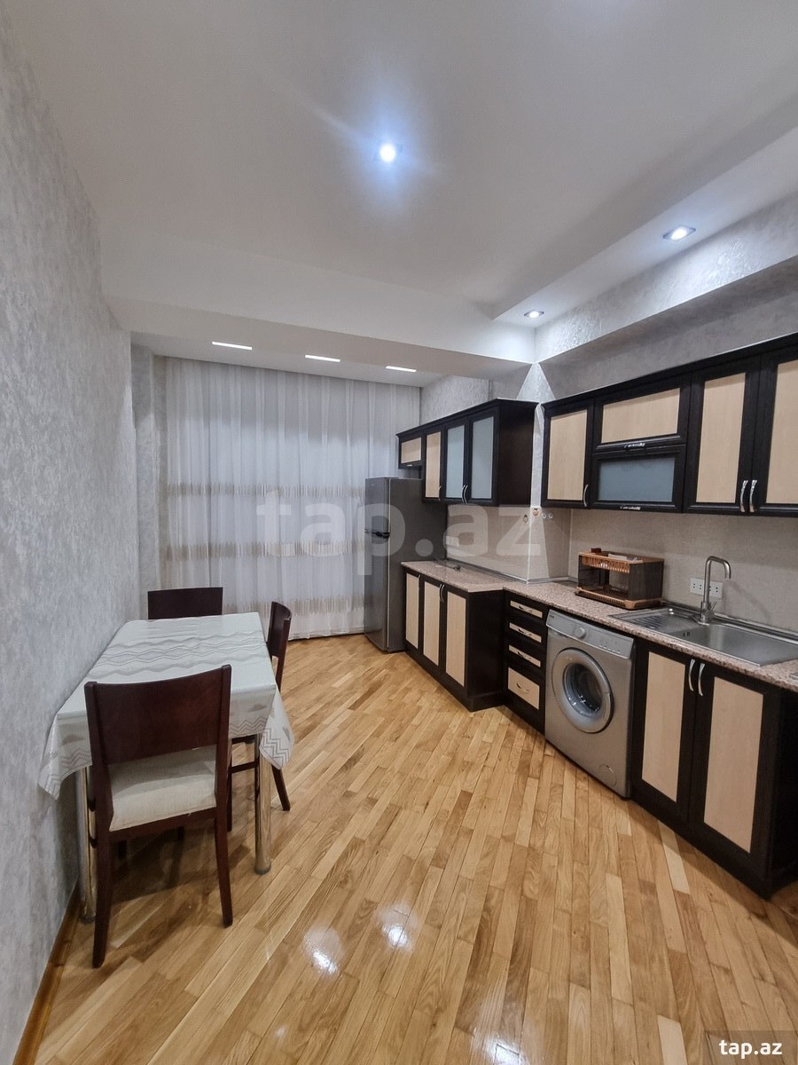 2-otaqlı yeni tikili kirayə verilir, N.Nərimanov m., 95 m² (6)