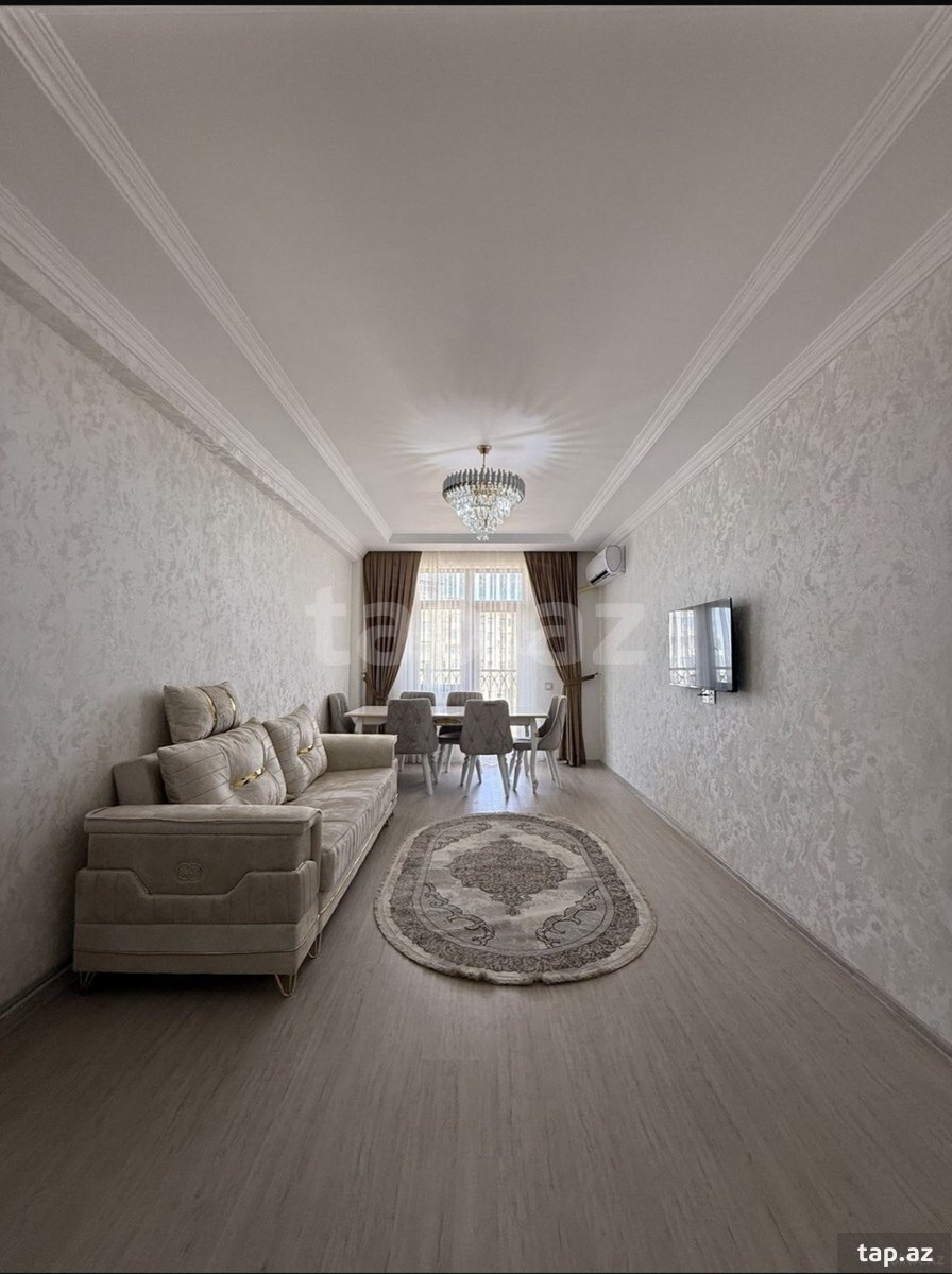 2-otaqlı yeni tikili kirayə verilir, Yeni Yasamal qəs., 85 m²