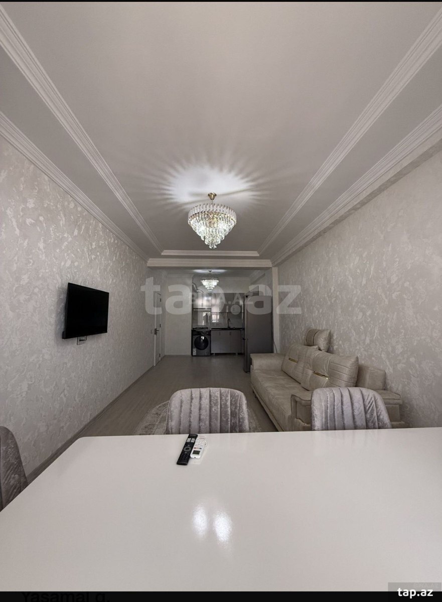 2-otaqlı yeni tikili kirayə verilir, Yeni Yasamal qəs., 85 m² (7)