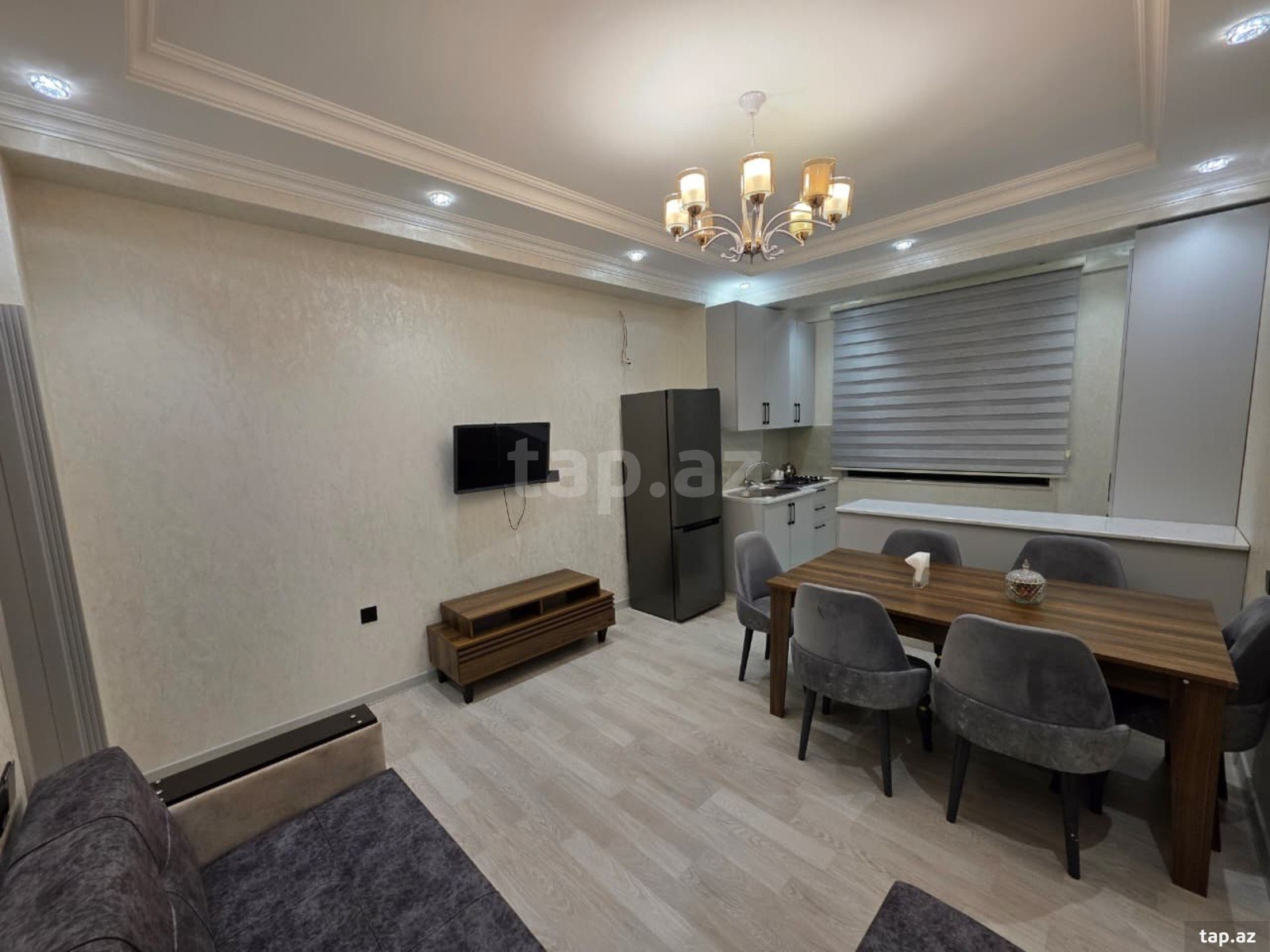 3-otaqlı yeni tikili kirayə verilir, Abbas Mirzə Şərifzadə küç., 80 m² (3)