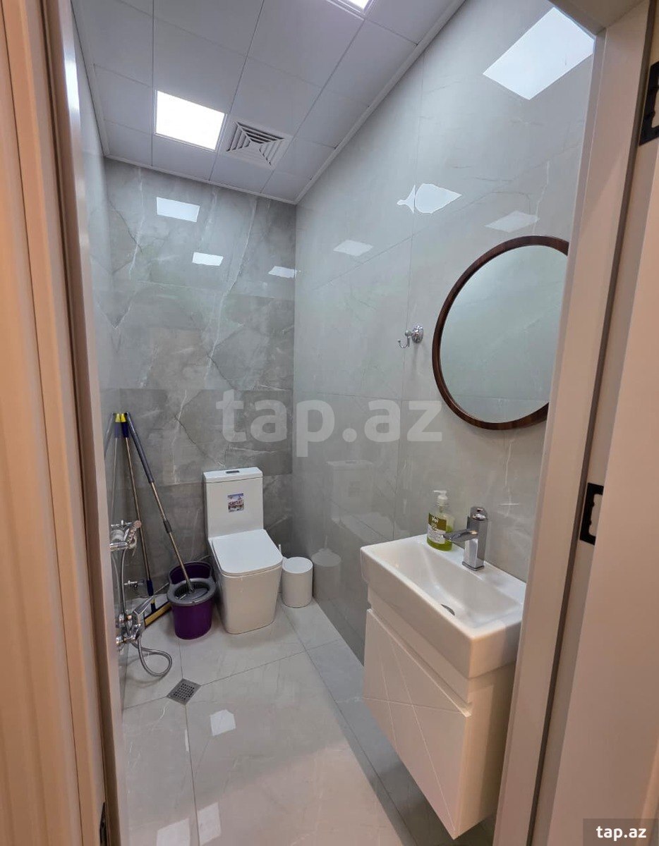 3-otaqlı yeni tikili kirayə verilir, Abbas Mirzə Şərifzadə küç., 80 m² (14)