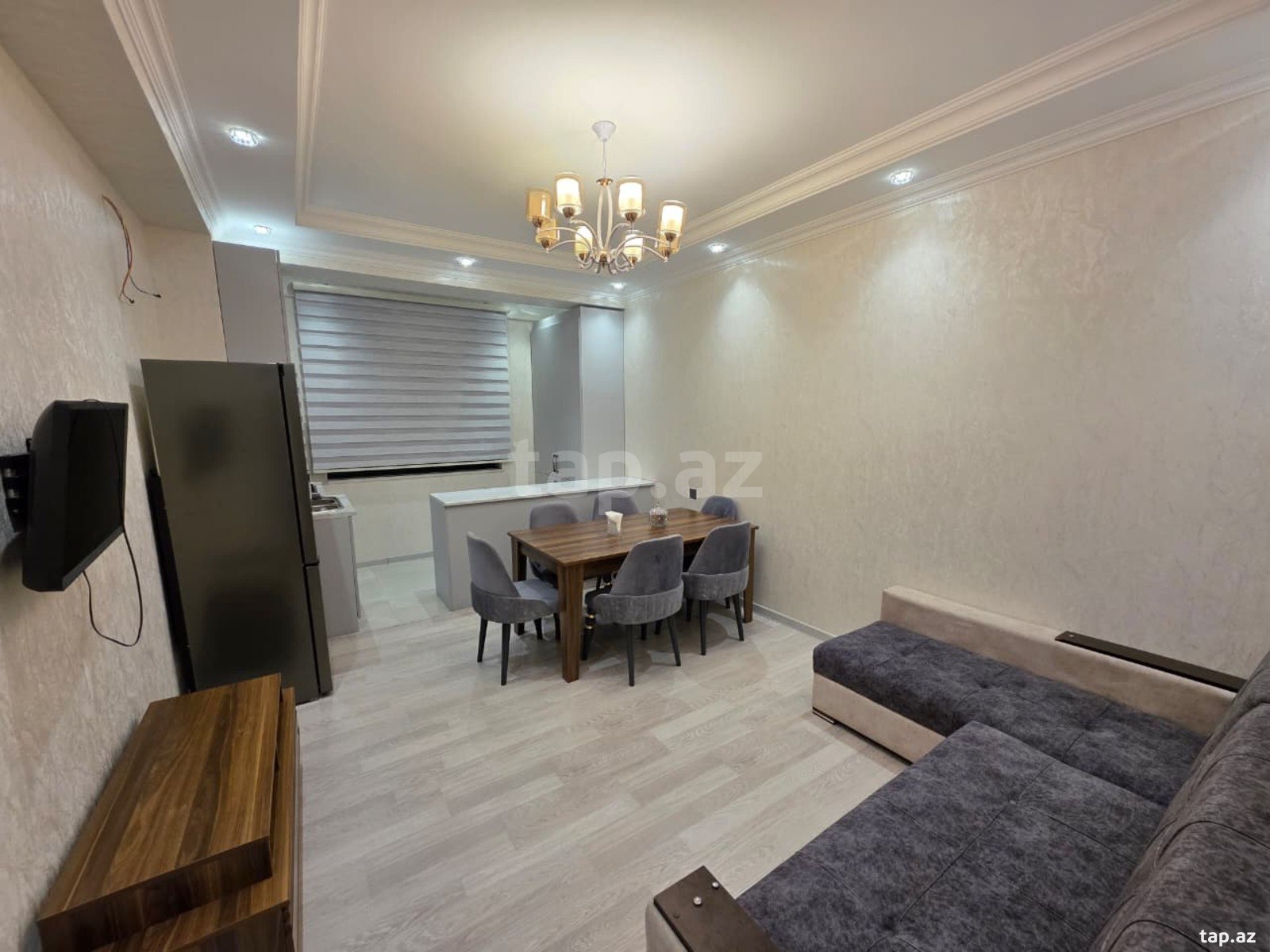 3-otaqlı yeni tikili kirayə verilir, Abbas Mirzə Şərifzadə küç., 80 m² (2)