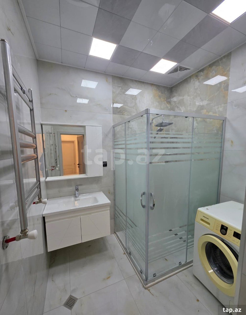 3-otaqlı yeni tikili kirayə verilir, Abbas Mirzə Şərifzadə küç., 80 m² (13)