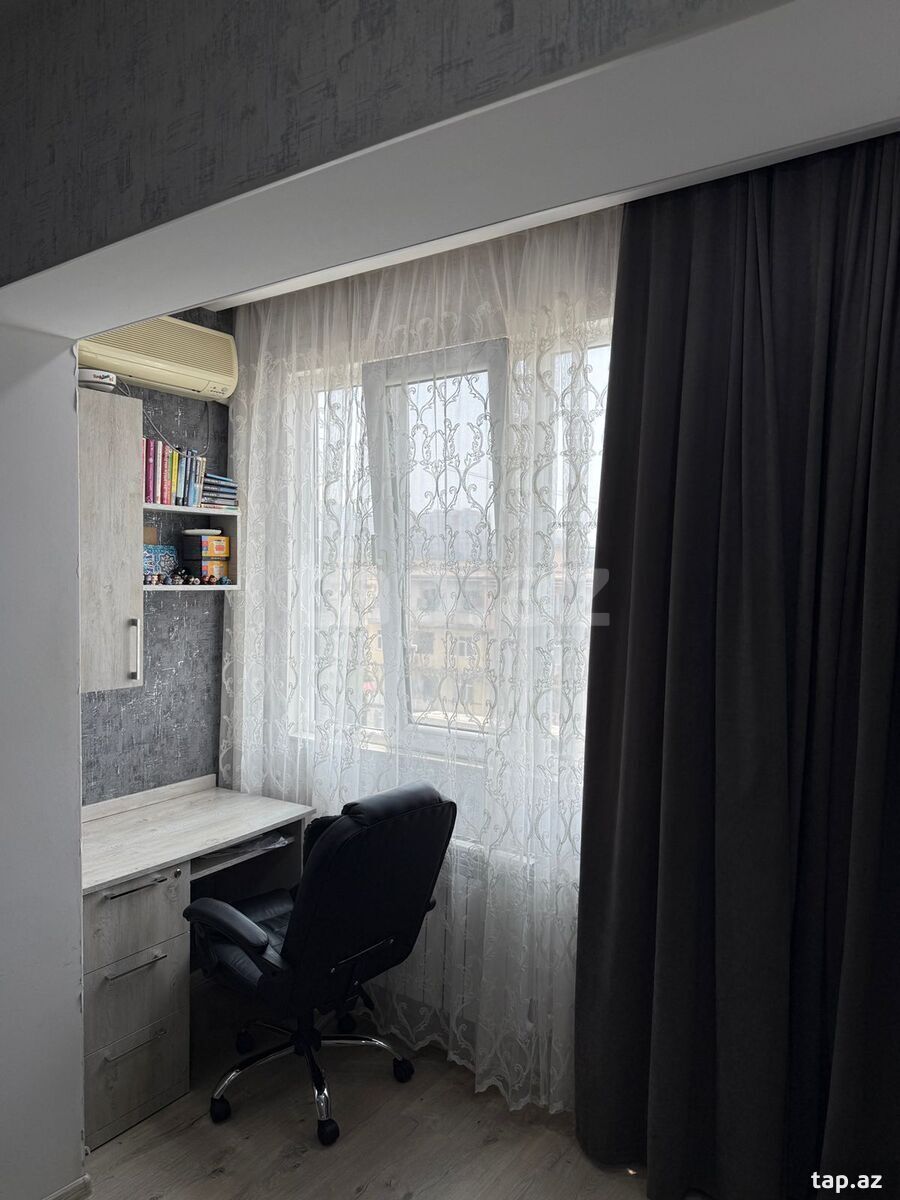 3-otaqlı mənzil, Bakıxanov qəs., 70 m²