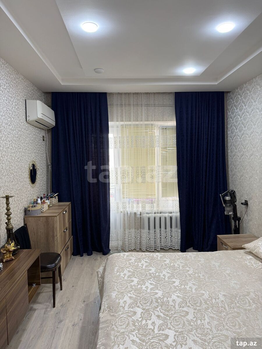 3-otaqlı mənzil, Bakıxanov qəs., 70 m² (13)