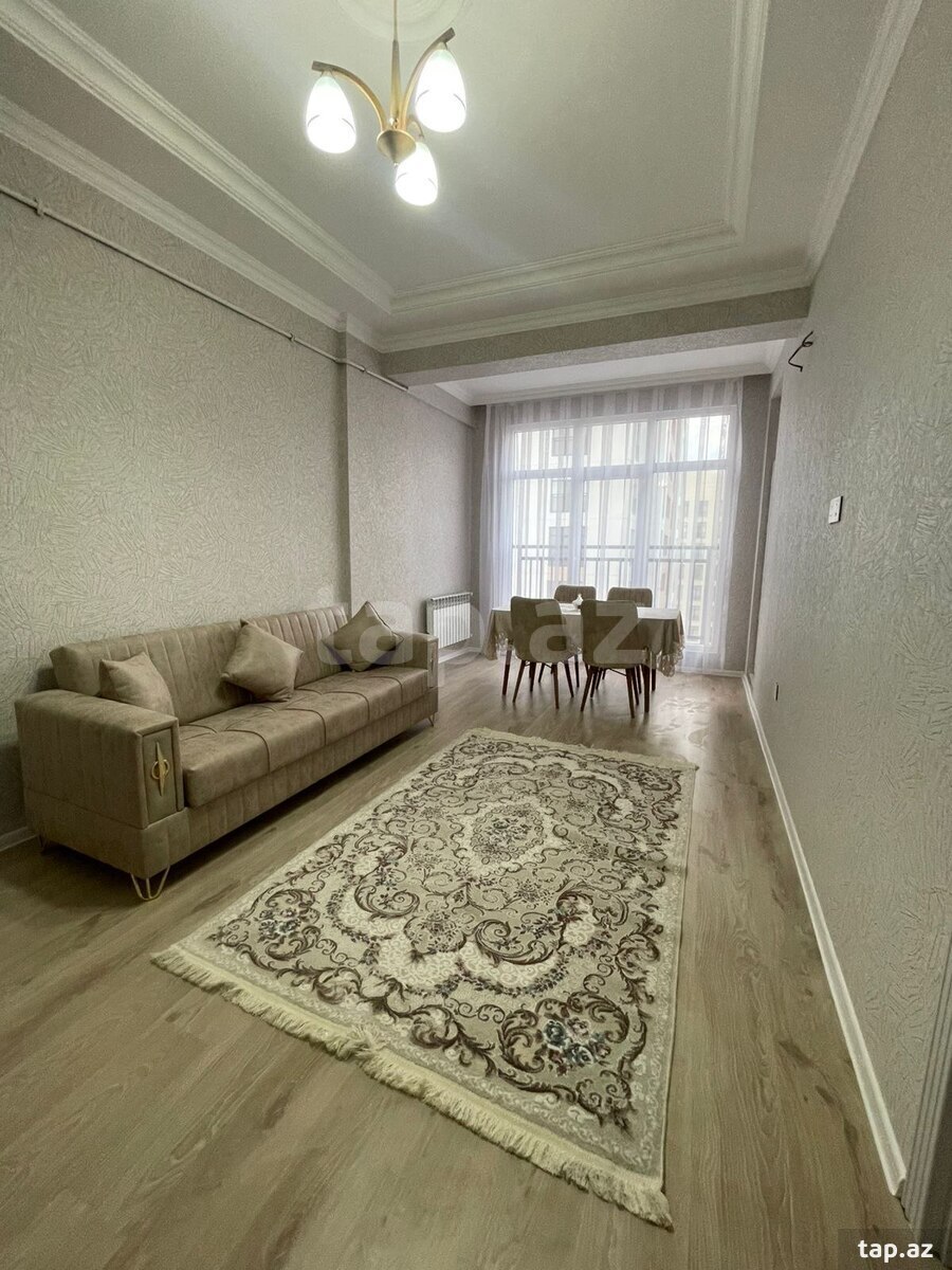 2-otaqlı yeni tikili kirayə verilir, Sumqayıt ş., 52 m² (2)