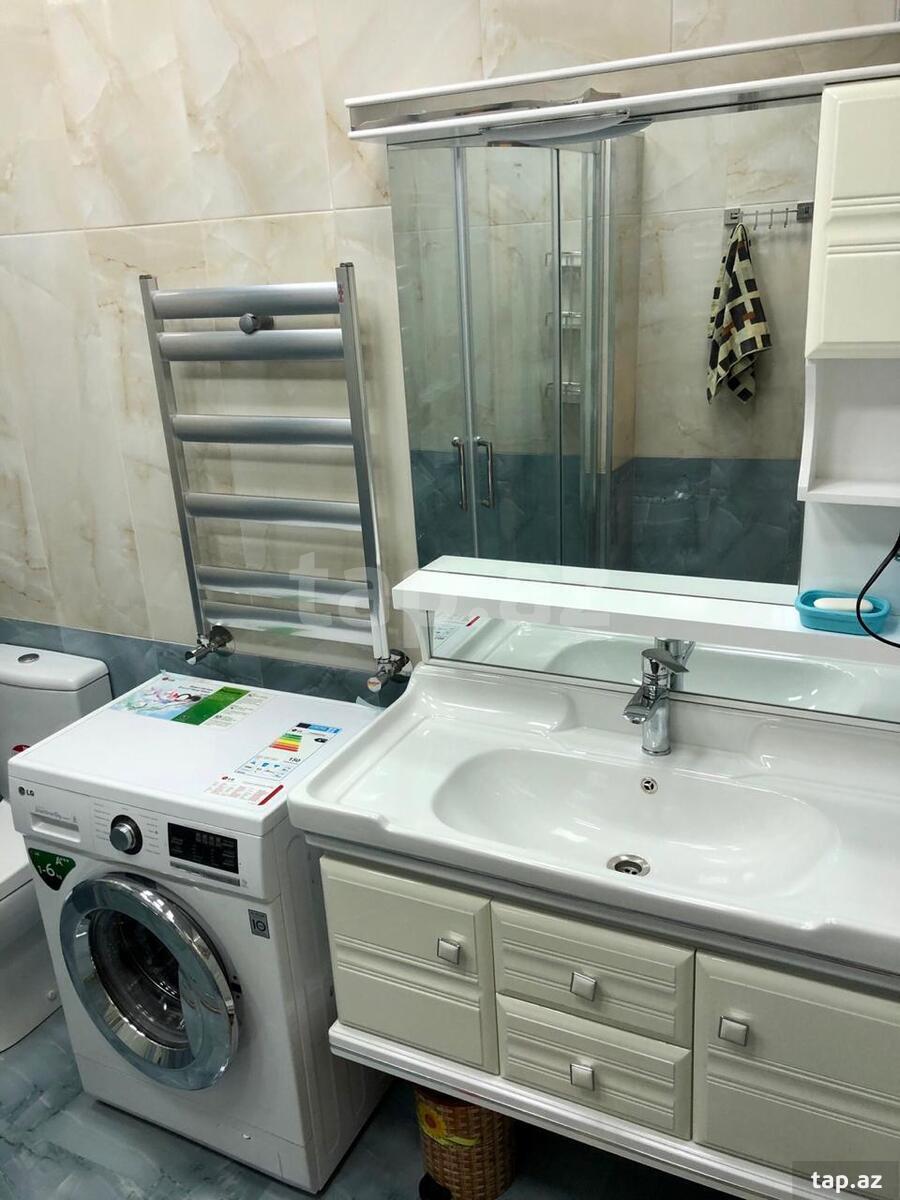 2-otaqlı yeni tikili kirayə verilir, Nərimanov r., 65 m² (10)