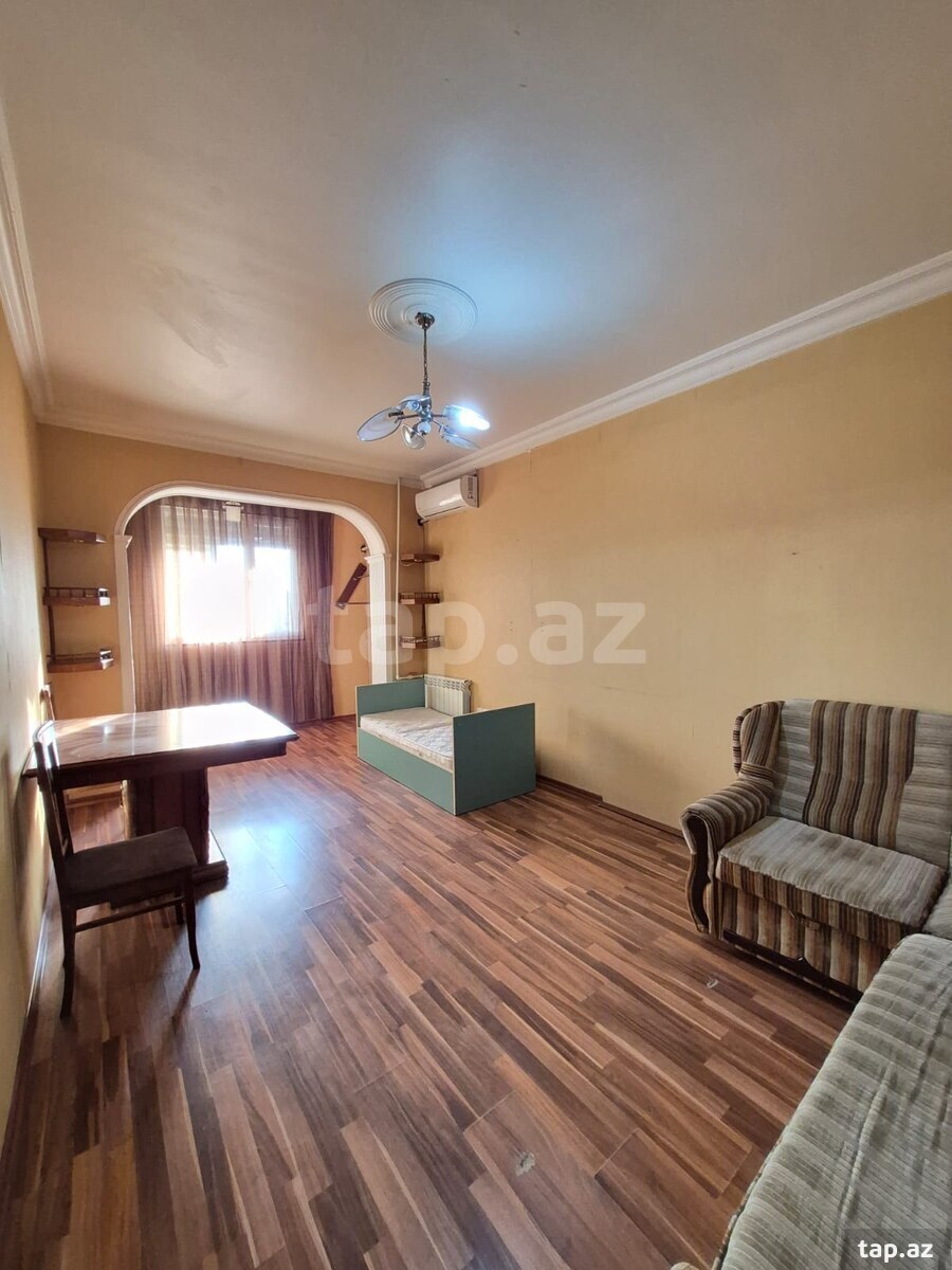 2-otaqlı mənzil kirayə verilir, 8-ci mkr., 65 m²