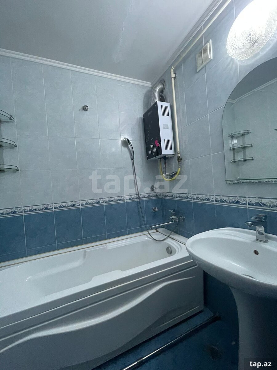 3-otaqlı mənzil kirayə verilir, Sumqayıt ş., 62 m² (9)