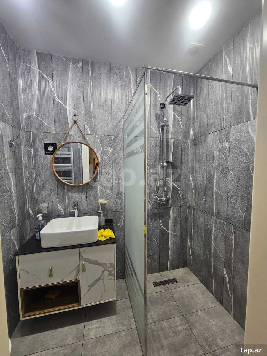 2-otaqlı yeni tikili kirayə verilir, Nərimanov m., 75 m² (9)