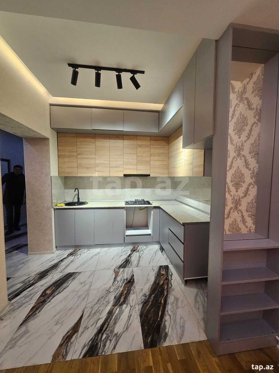 2-otaqlı yeni tikili kirayə verilir, Nərimanov m., 75 m² (12)