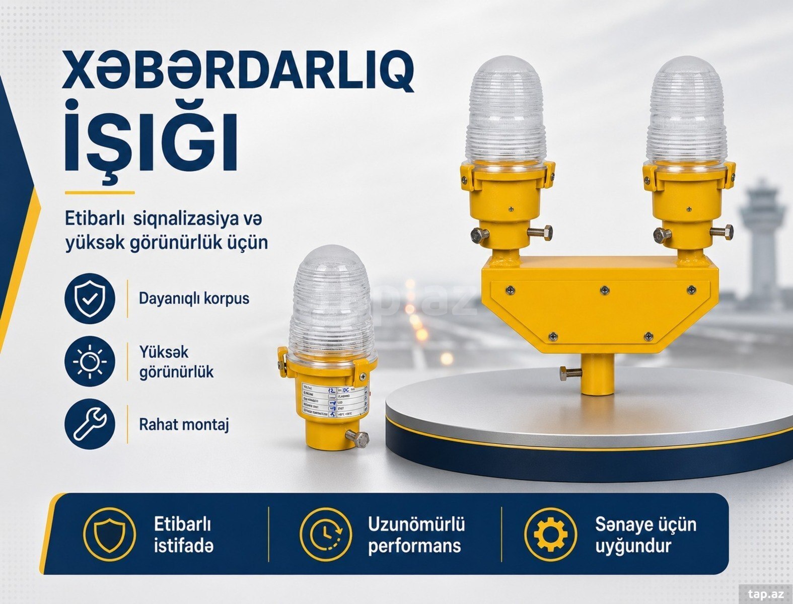Təyyarə xəbərdarlıq lampası 