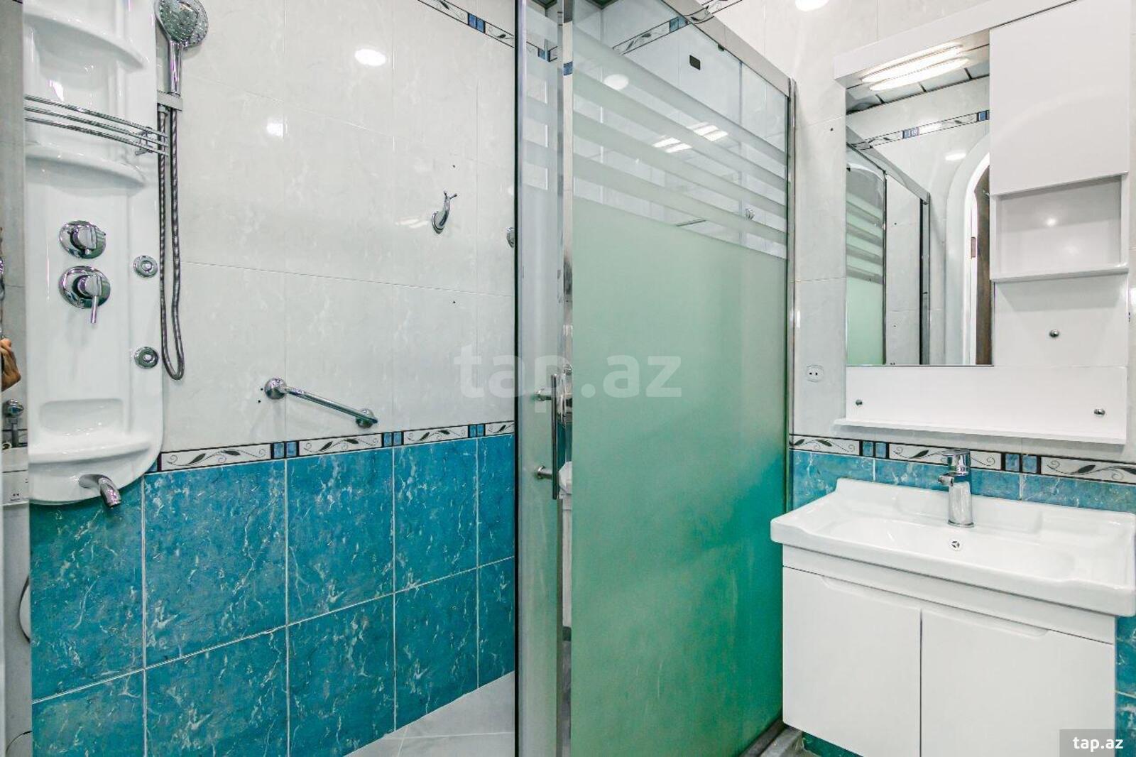 4-otaqlı mənzil kirayə verilir, Sahil m., 120 m² (27)