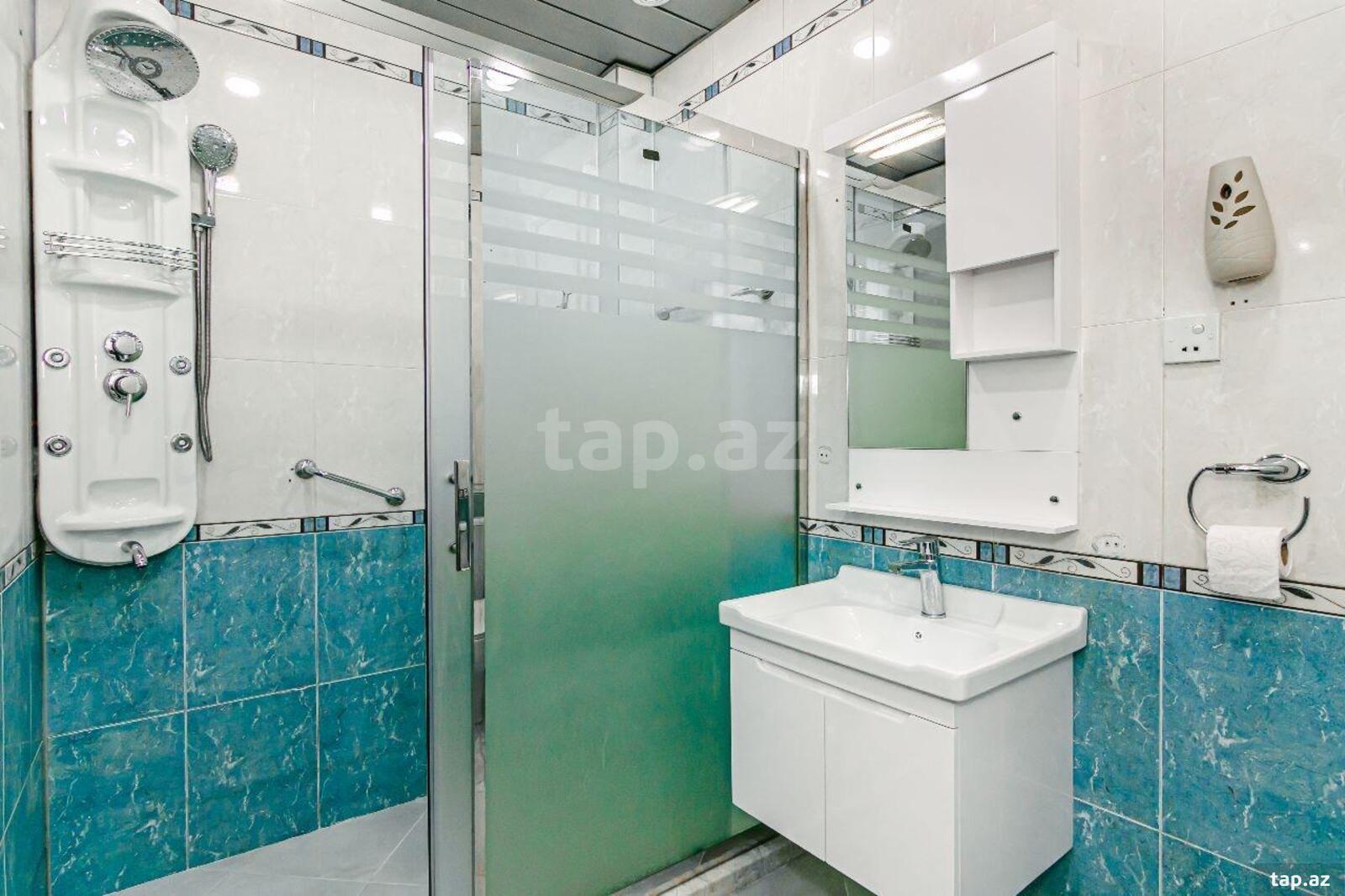 4-otaqlı mənzil kirayə verilir, Sahil m., 120 m² (26)