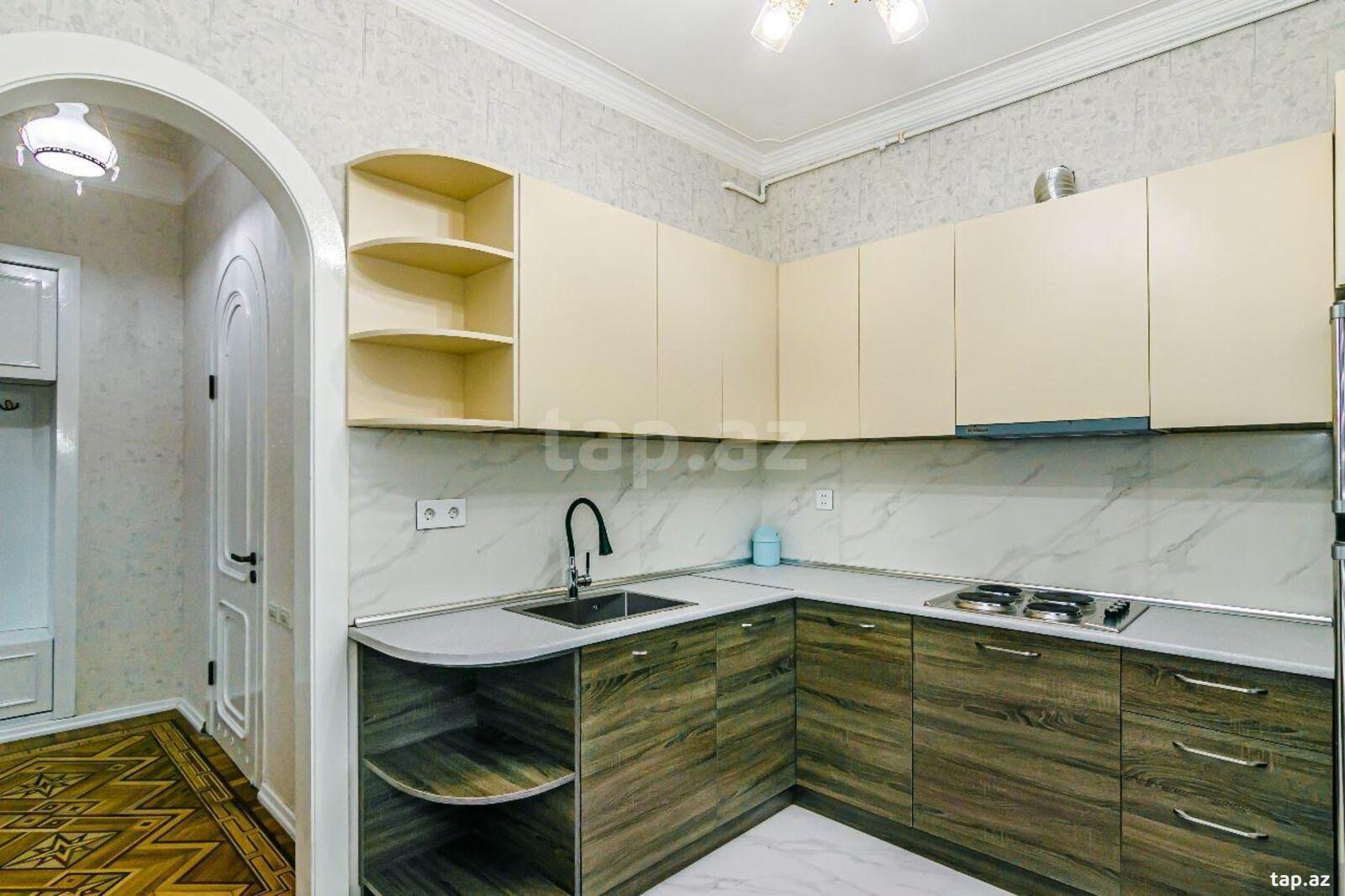 4-otaqlı mənzil kirayə verilir, Sahil m., 120 m² (18)
