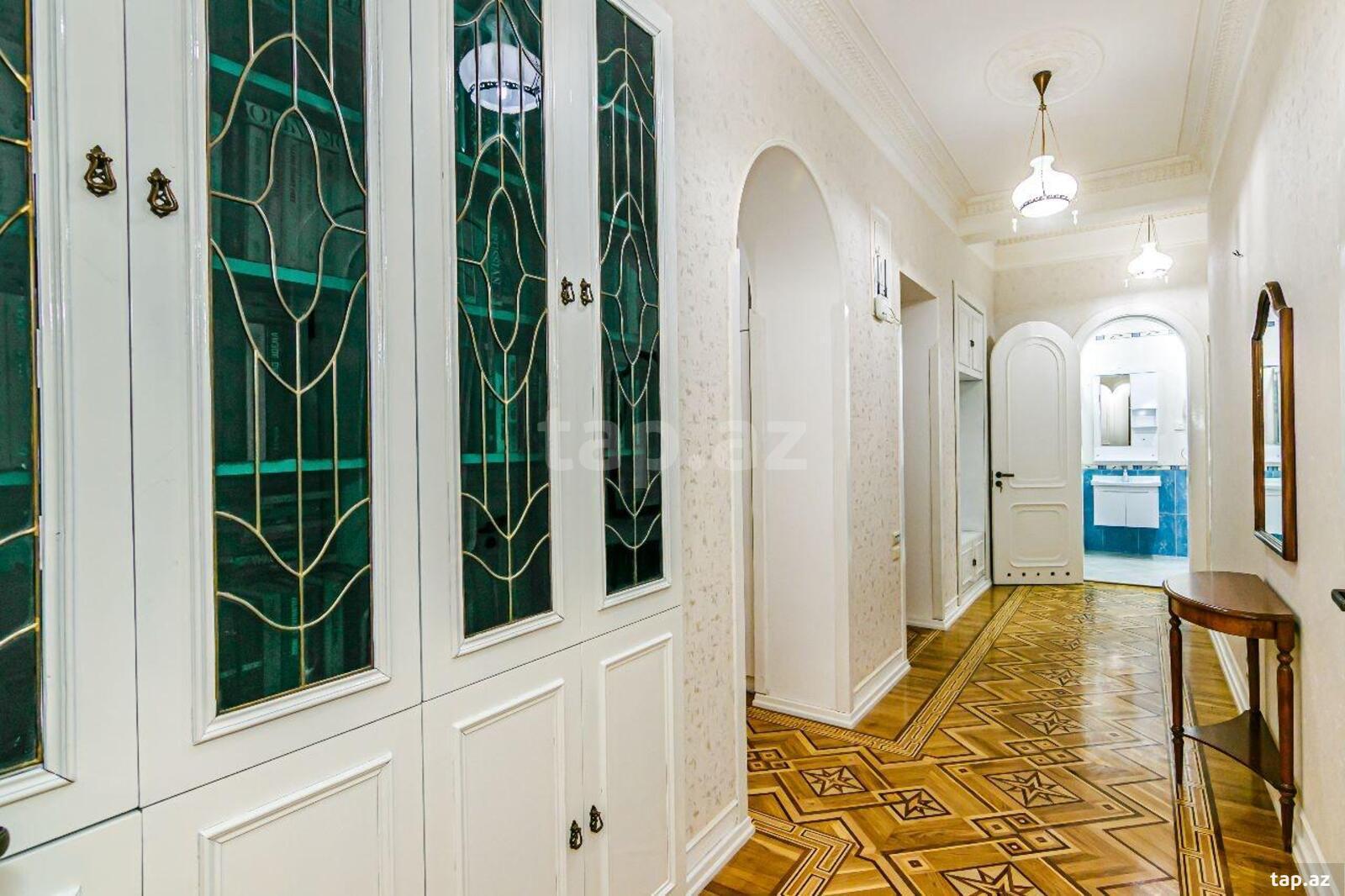 4-otaqlı mənzil kirayə verilir, Sahil m., 120 m² (21)