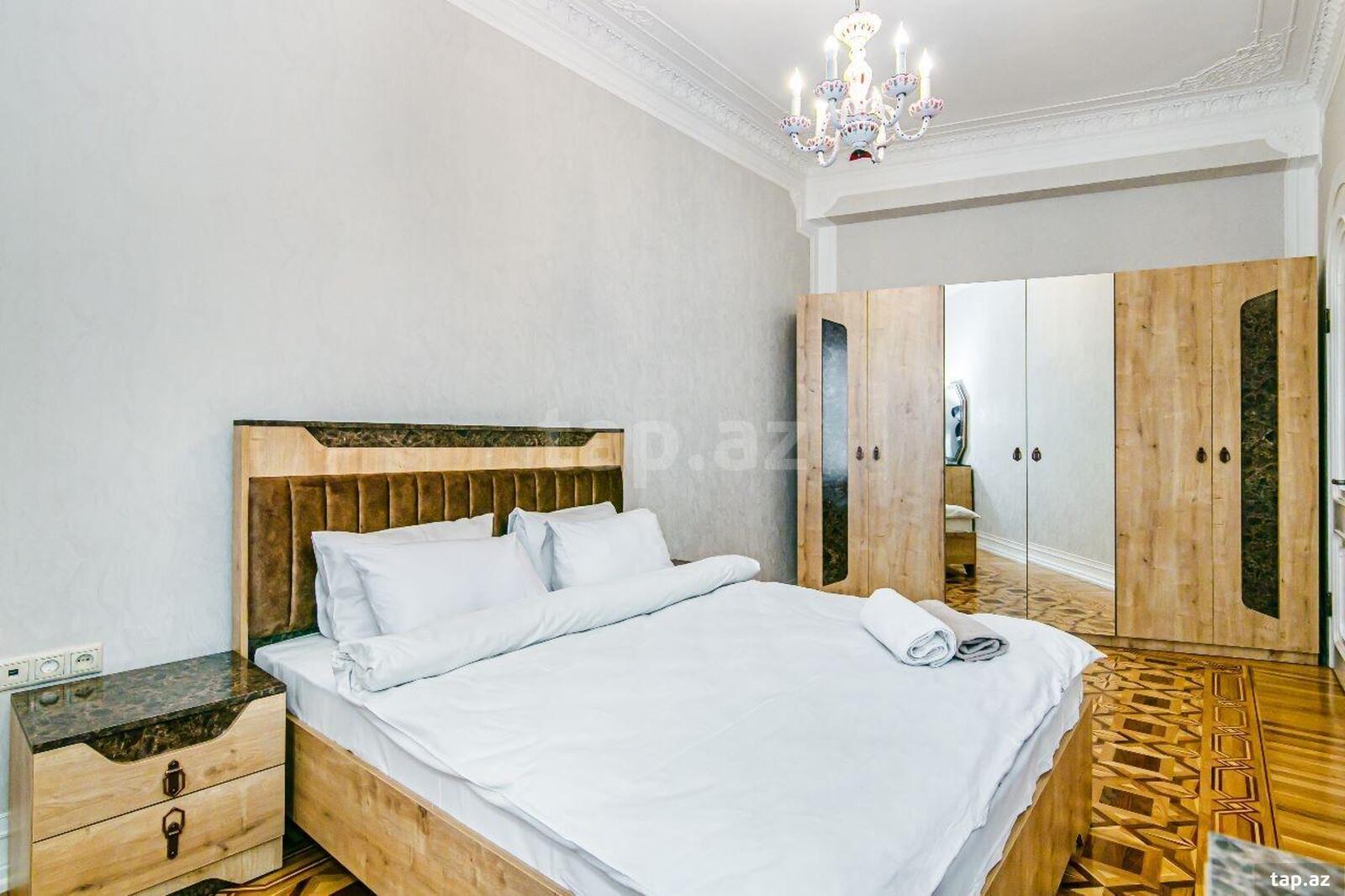 4-otaqlı mənzil kirayə verilir, Sahil m., 120 m² (14)