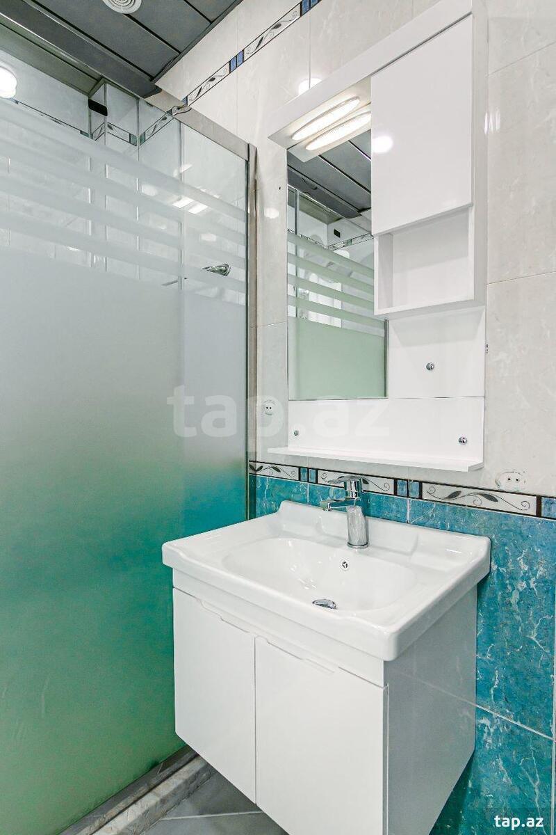 4-otaqlı mənzil kirayə verilir, Sahil m., 120 m² (25)