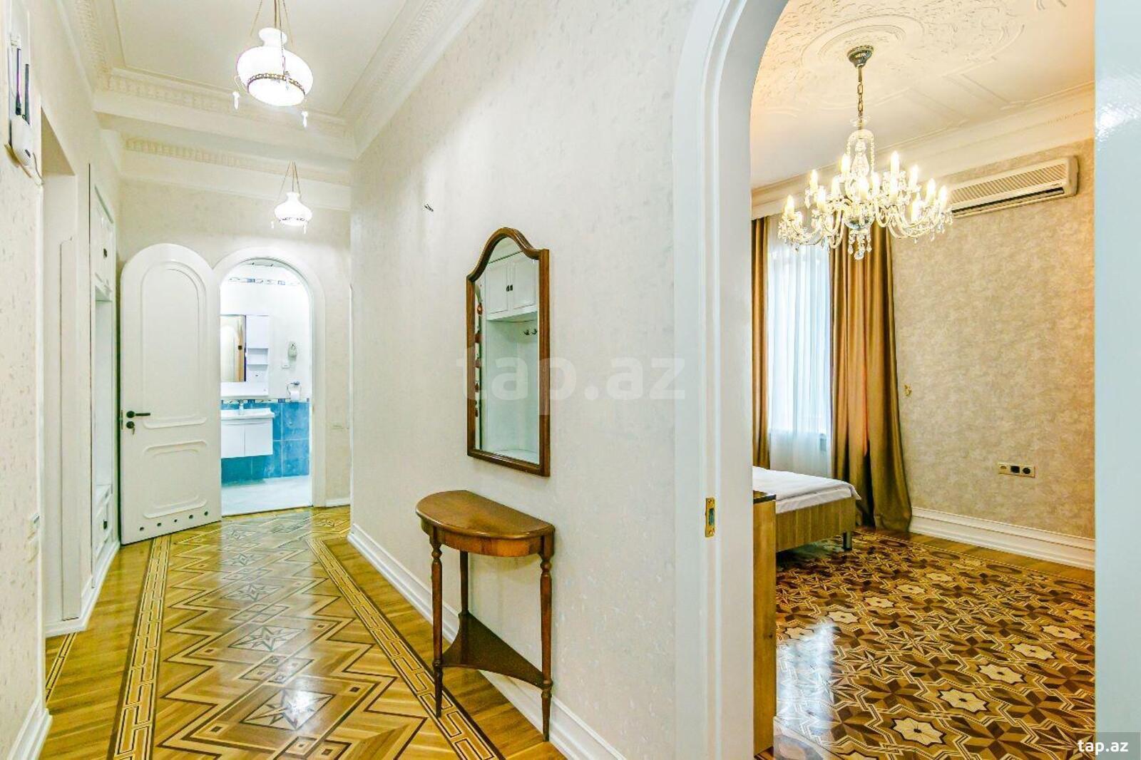 4-otaqlı mənzil kirayə verilir, Sahil m., 120 m² (17)