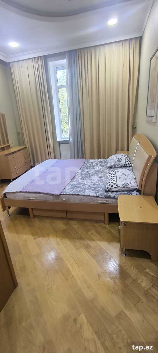 3-otaqlı mənzil kirayə verilir, Sahil m., 90 m² (25)