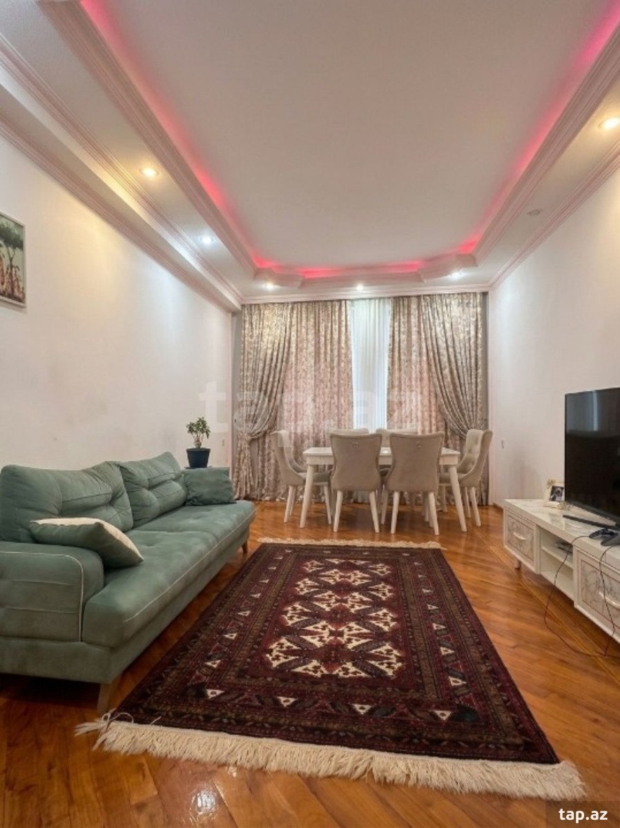 3-otaqlı yeni tikili, Zahid Xəlilov küç., 110 m²